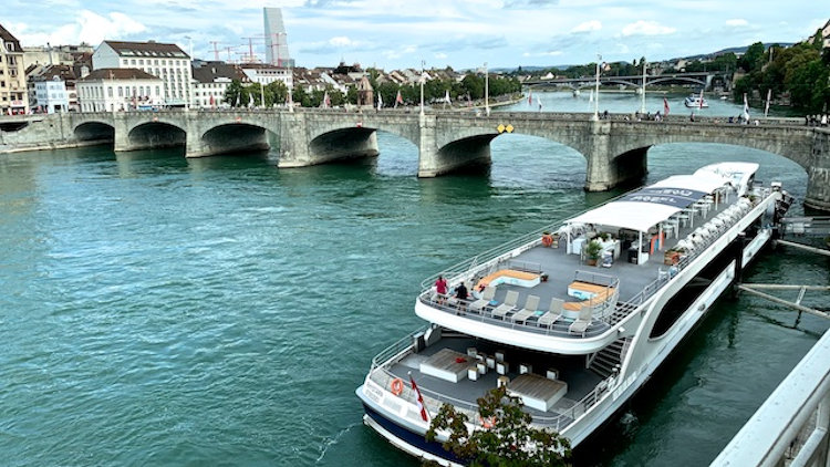 Basel Switzerland middle bridge