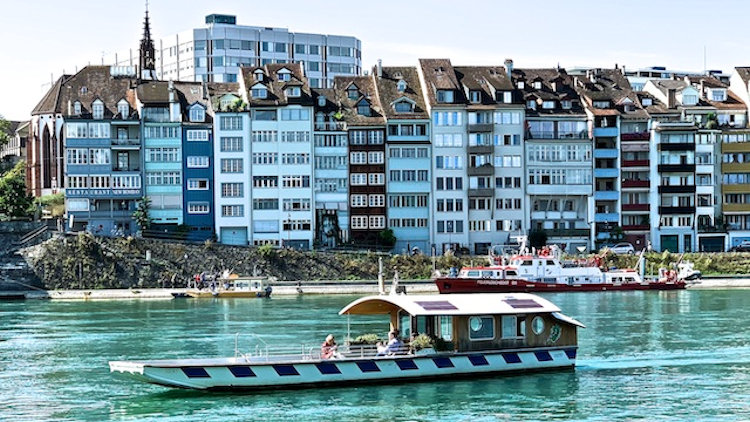 Basel Switzerland ferry