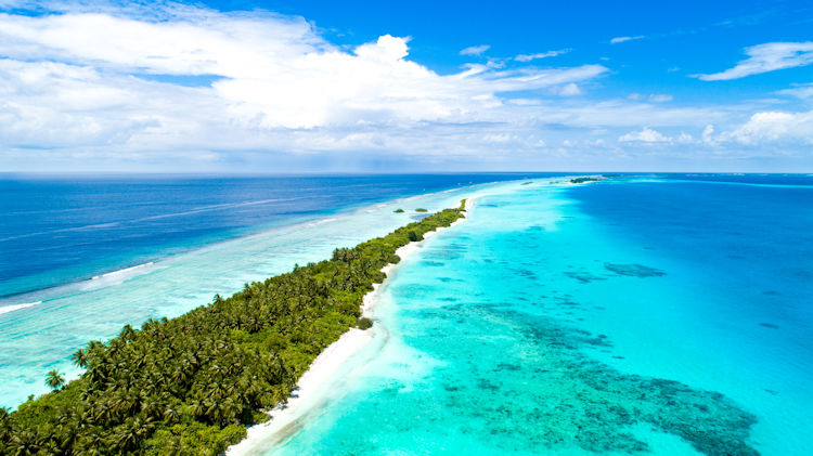 Maldives aerial