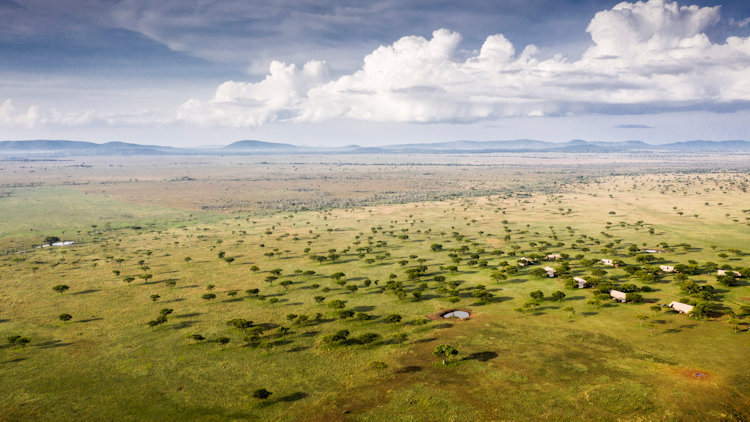 Singita Sabora Tented Camp location