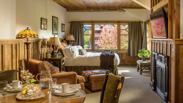 Whiteface Lodge guest room