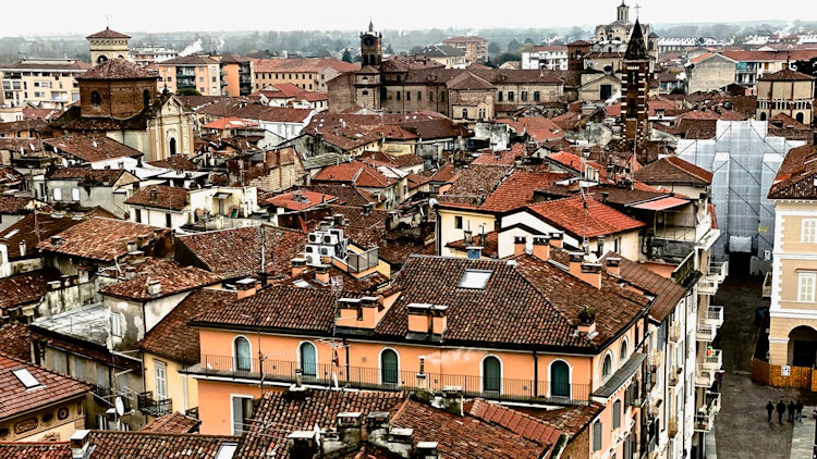 Casale Monferrato rooftops