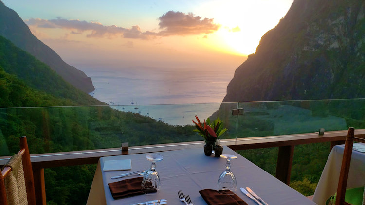 Ladera Resort sunset