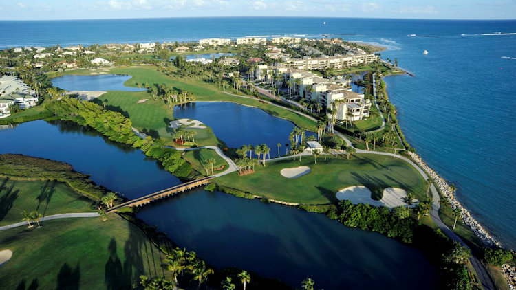 Sailfish Point golf course aerial