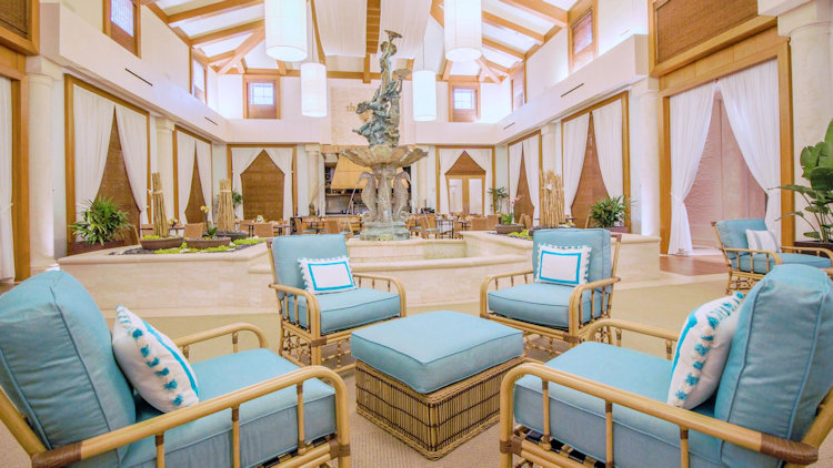 Ponte Vedra spa lobby