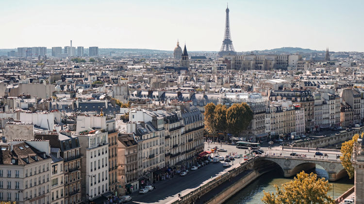 Paris aerial