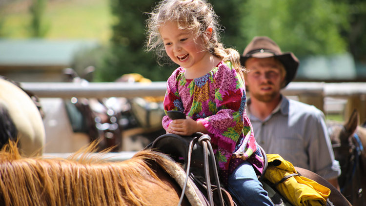 Children on the ranch