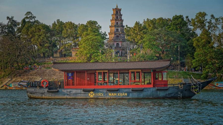 Perfume River pagoda