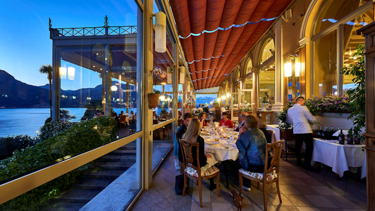 Villa Serbelloni dining