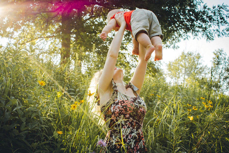 mother and baby
