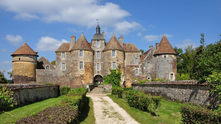 Burgundy France chateau