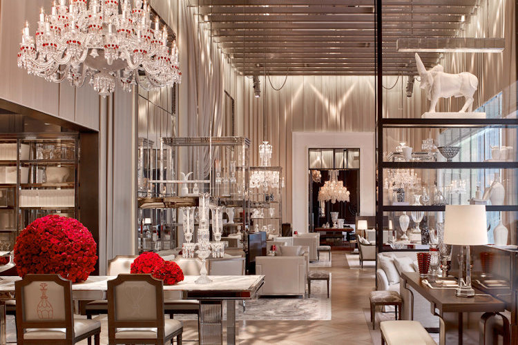 Baccarat Hotel lobby NYC