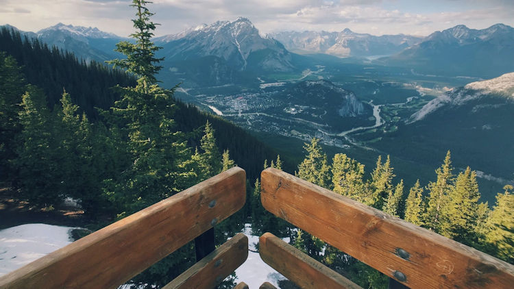 Vista de Banff