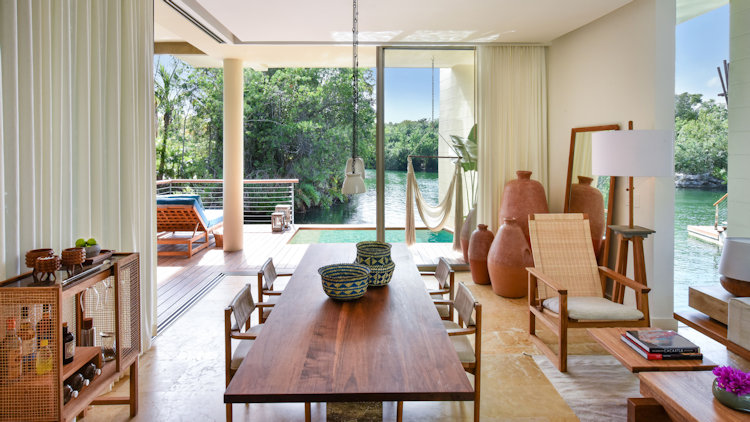 Rosewood Mayakoba lagoon suite