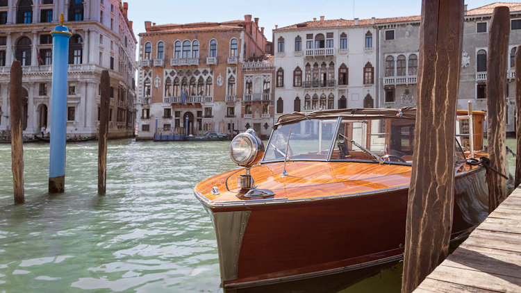 Aman Venice boat