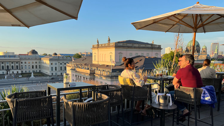 Hotel de Rome rooftop