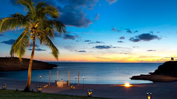 The Cove in Eleuthera sunset