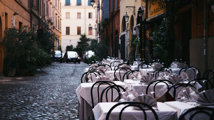 outdoor restaurant