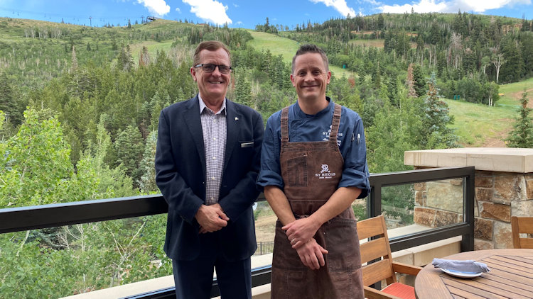 St Regis Deer Valley Sommelier and Chef