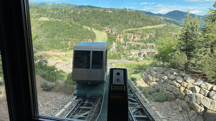 St Regis Deer Valley funicular