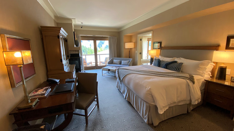 St Regis Deer Valley Luxury Suite bedroom