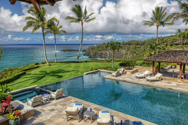 Hale Ae Kai villa pool