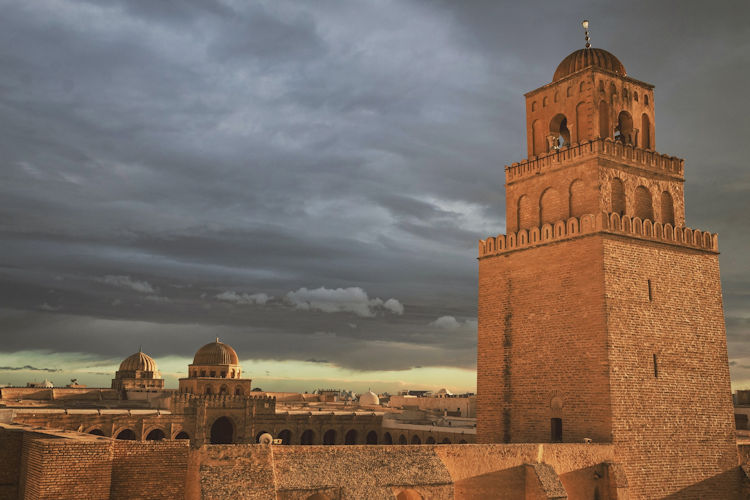 Mosque Okba, Kairouan, Tunisia