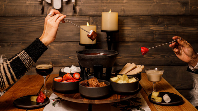 Fairmont Century Plaza fondue