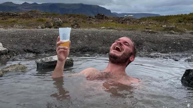 Iceland hot springs