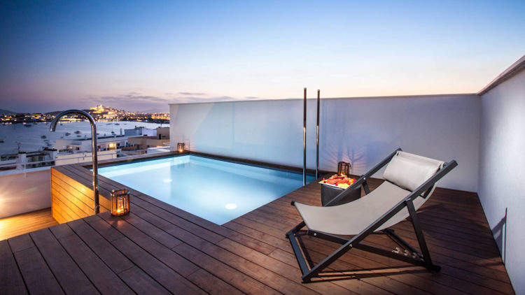 OD Talamanca Hotel duplex suite plunge pool