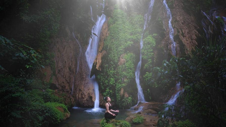 Waterfall in Vietnam