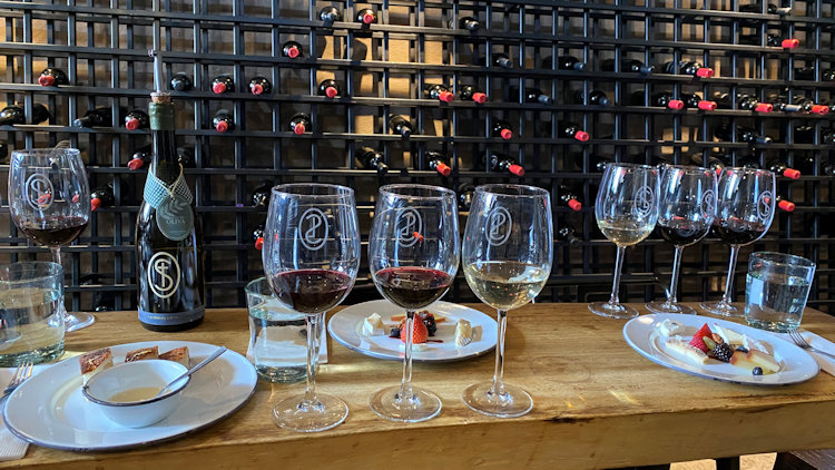 San Lucas Vineyard wine tasting room