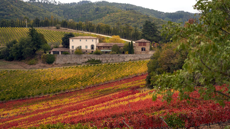 Tuscany autumn
