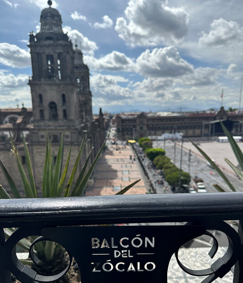Balcony of the Zócalo