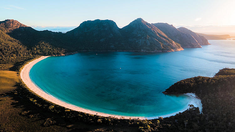 Wineglass Bay Beach, Freycinet TAS, Australia