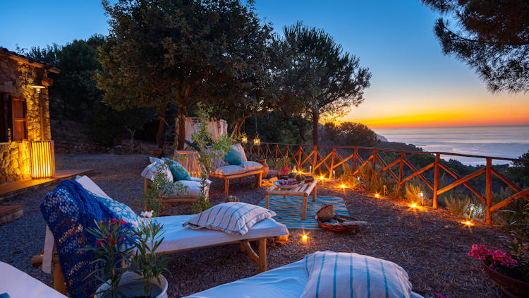 Terre Di Bea Cottage night view