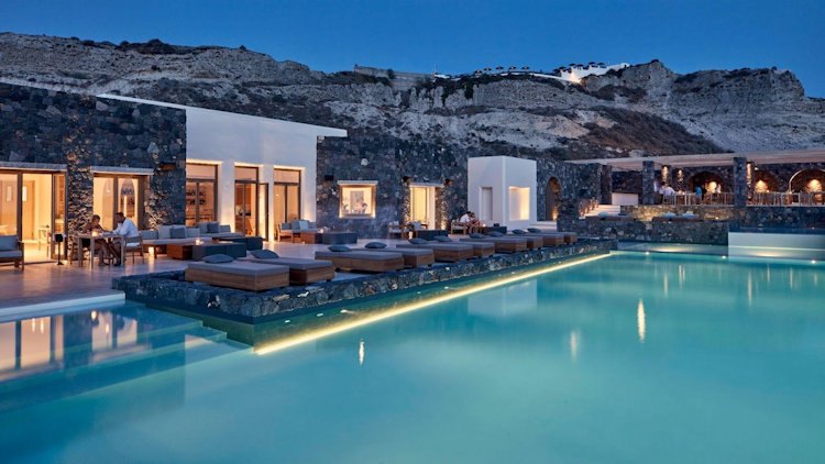 Canaves Oia villa pool