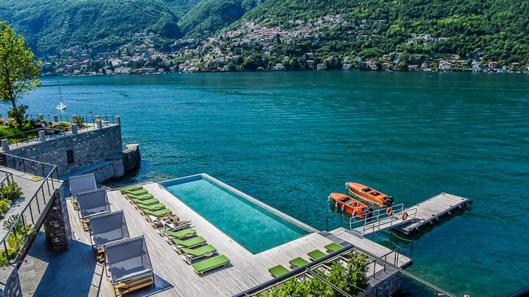 Il Sereno Lago di Como pool