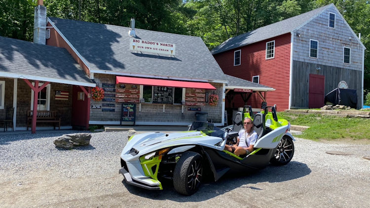 Slingshot ice cream stop