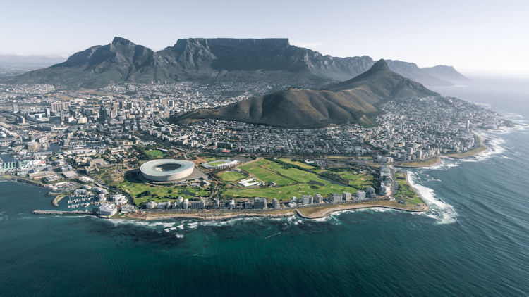 Cape Town aerial
