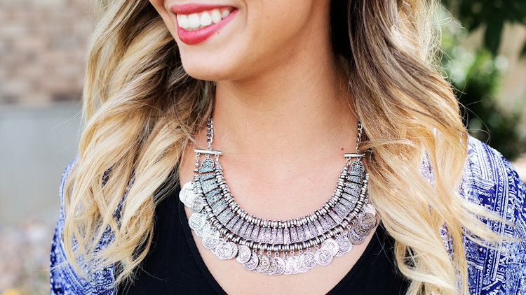 bold necklace