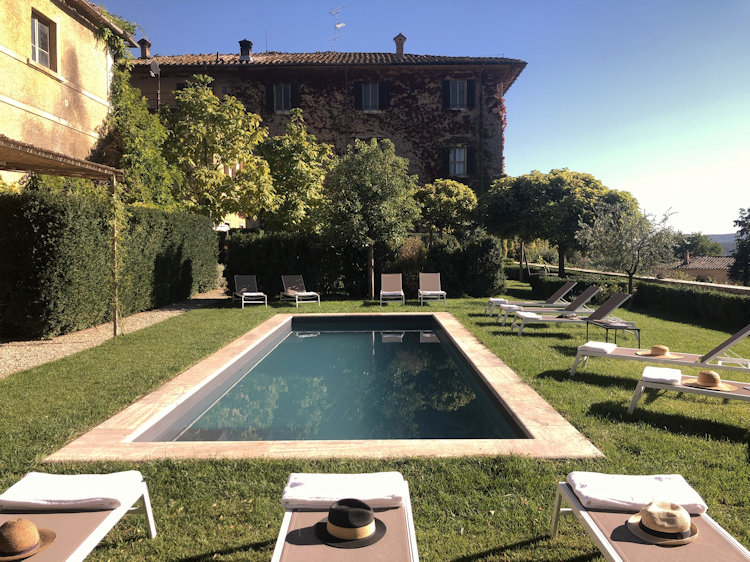 Villa delle Vigne pool