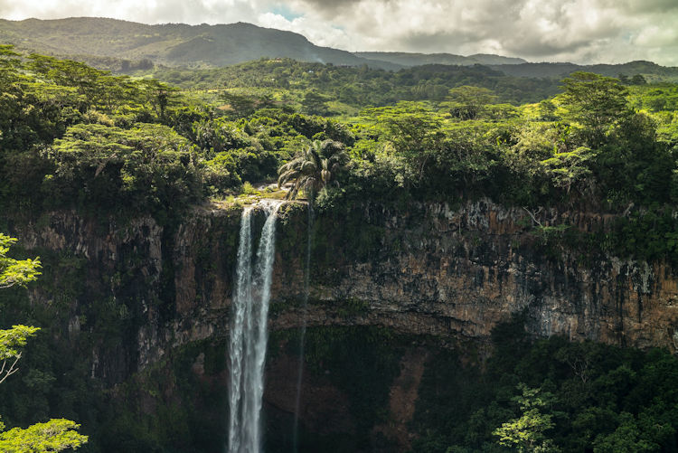 Mauritius Island waterfalls