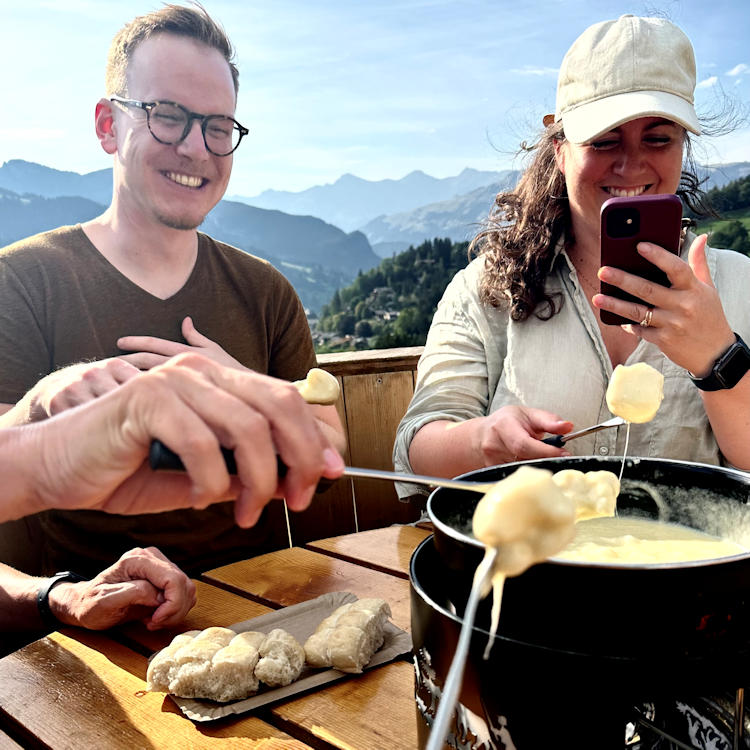 Switzerland fondue