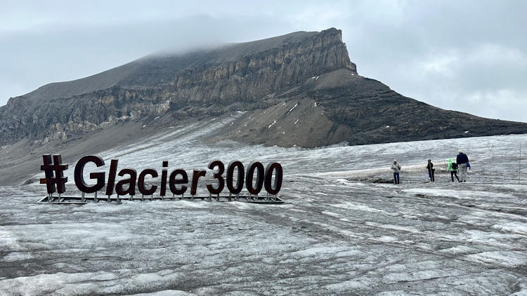 Switzerland glacier