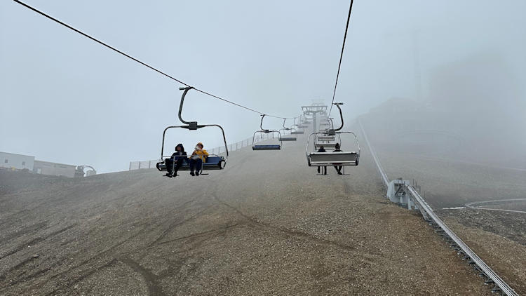 Switzerland ski lift