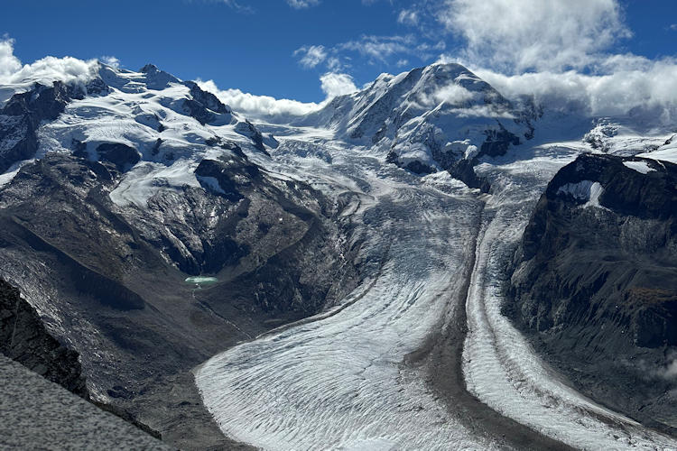 Switzerland glacier