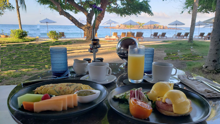 St Regis Punta Mita breakfast