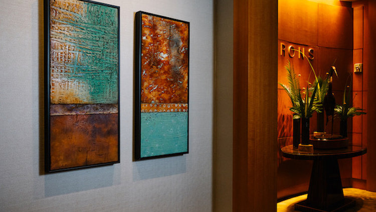 The Umstead Hotel's art collection is museum worthy