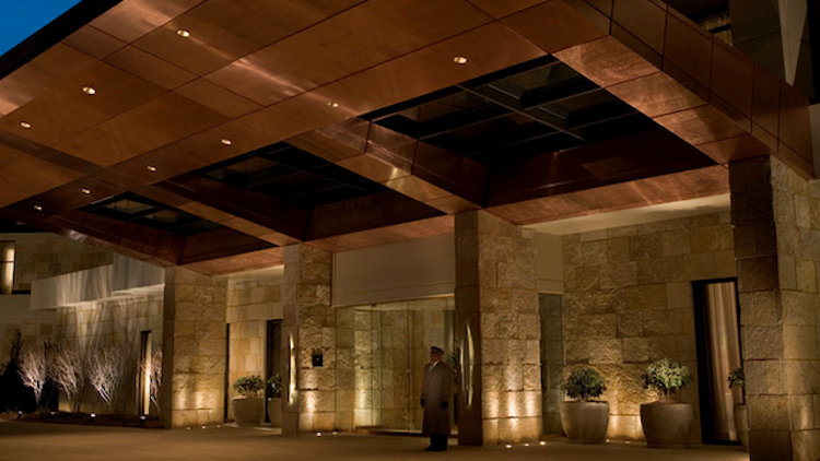 Front entrance, The Umstead Hotel & Spa